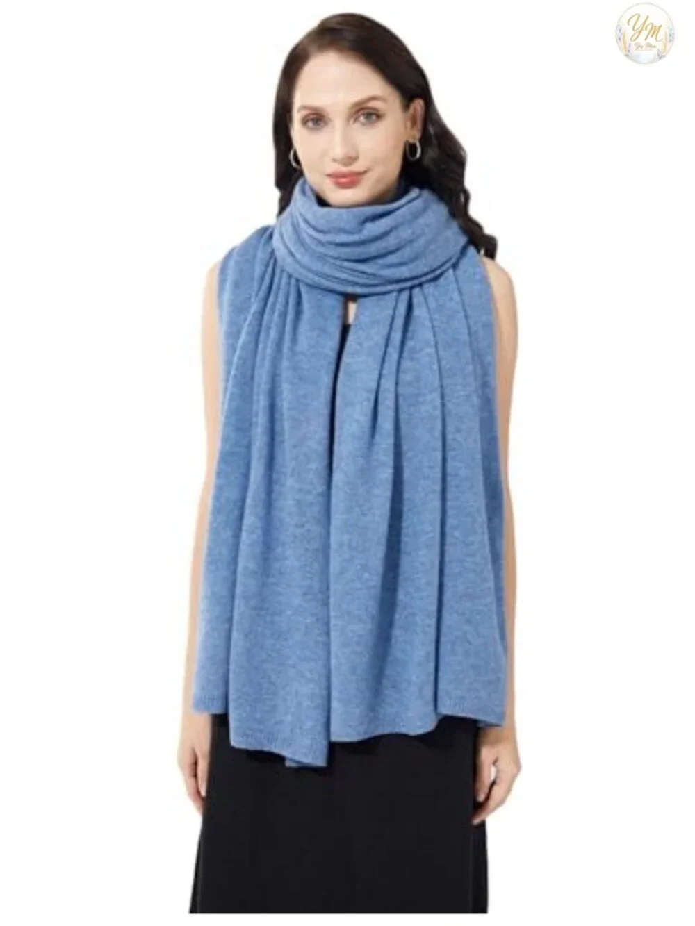 Luxury Cashmere Blend Wrap Shawl Pashmina Stole for Women Extra Large 87